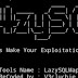 Automatización de ataques de inyección SQL con LAZYSQLMAP. pruebe la seguridad de su aplicación web