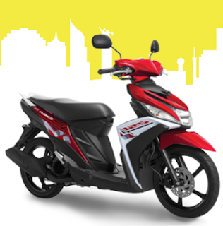 Yamaha Mio M3 Merah terbaru 2016