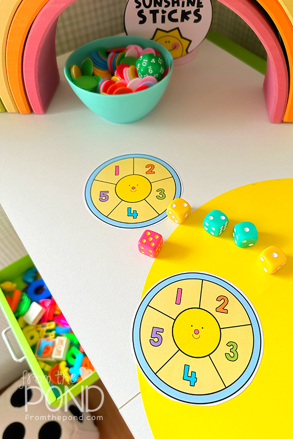 Happy Spinner Math Game