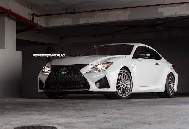 2015 Lexus RCF with ADV15MV2SL Wheels