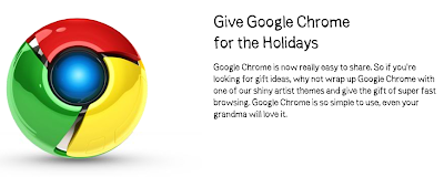 Give Google Chrome for the Holidays