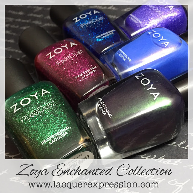 Enchanted Holiday 2016 nail polish collection by Zoya