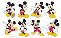 Mickey Disney Vetor, vector