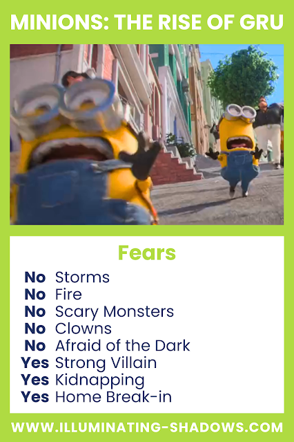 Minions: The Rise of Gru - Fears - Picture of the Minions Kevin and Bob running away in fear