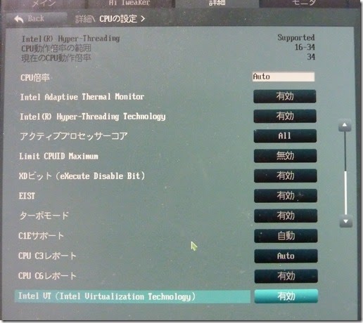 p8z68-v pro Virtualization設定