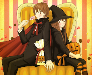 Halloween Anime MySpace layouts