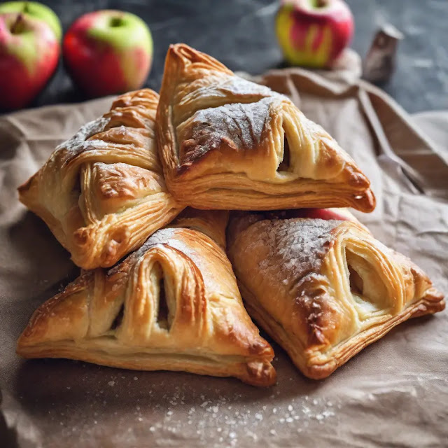 Puff Pastry Apple Turnovers with Brown Butter: A Delicious Delight