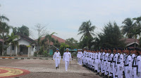 Upacara Peringatan Hari Armada RI Tahun 2023 di Lanal Bengkulu