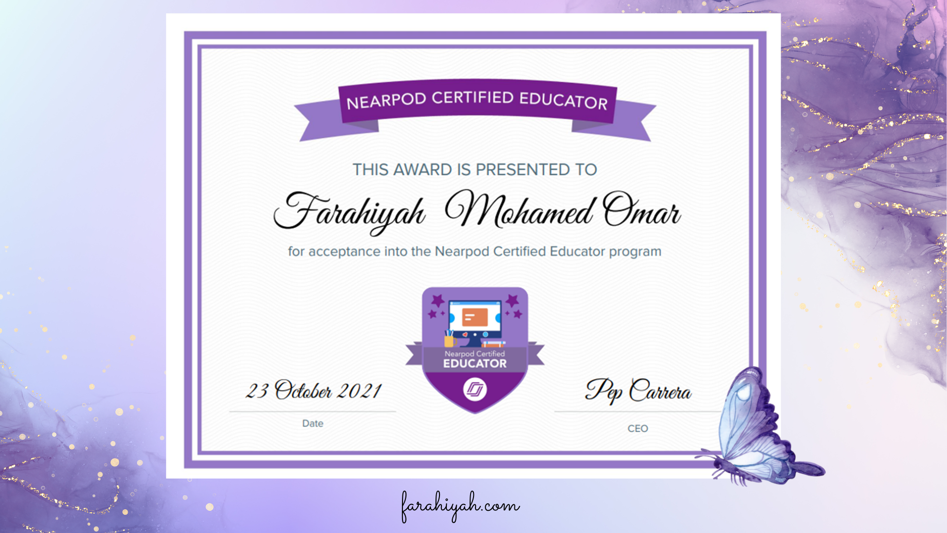 nearpod certification