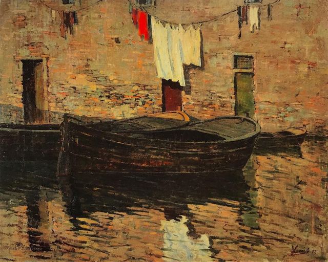 Джованни Ломи  -  Венецианская лодка