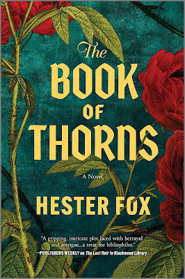 book cover of gothic novel The Book of Thorns by Hester Fox