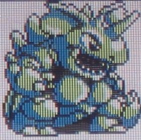 Nidoking. Definitely a Showa-series Godzilla monster. Golduck could be Heisei, though...