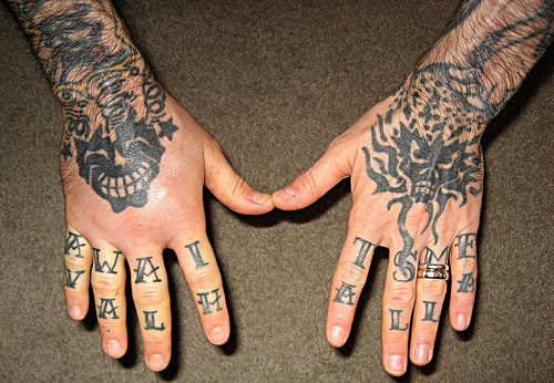 If you are looking for a hand tattoo pattern it is best to look for one 