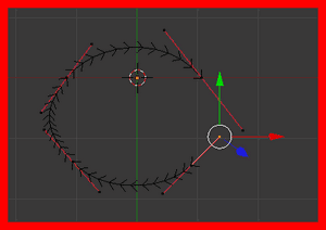 Blender 3d - Bezier curve