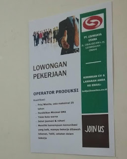 Lowongan Kerja PT Leuwijaya Utama  Textile (Leuwitex) 2020