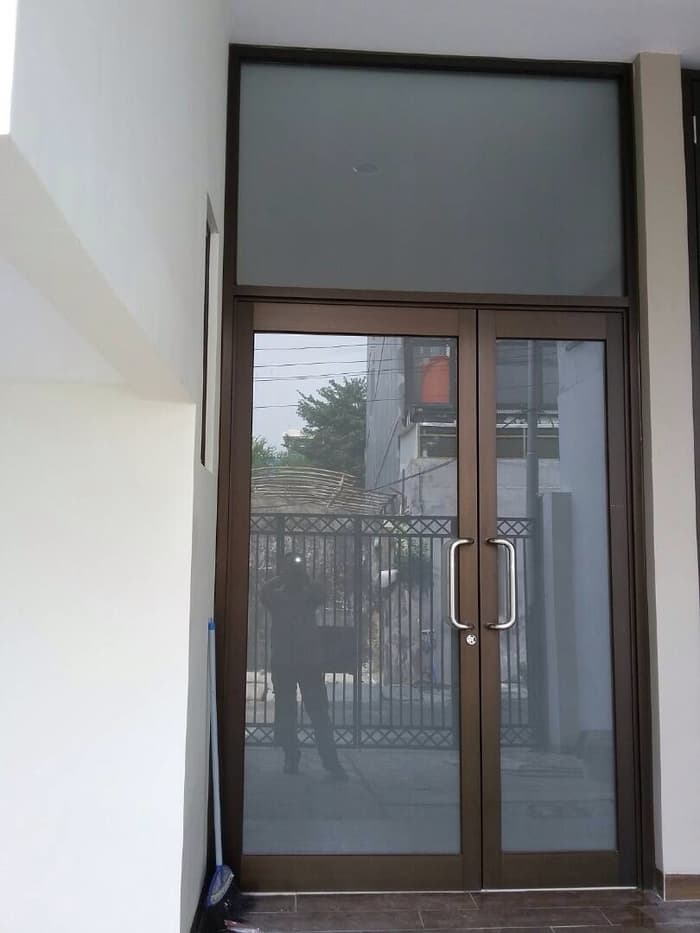  Pintu  Kaca Aluminium  Kantor Di Bogor  Toko  Kusen  