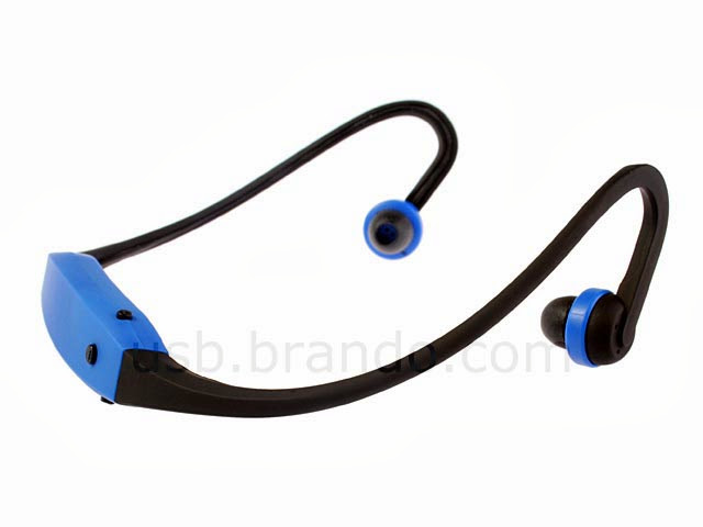 Sporty MP3 Player with Integrated Earphones