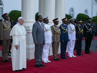 Pope in Kenya 6