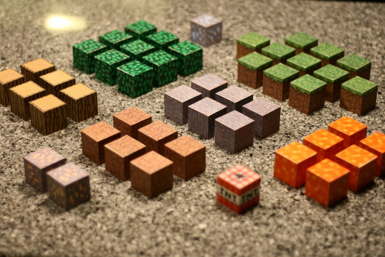 Life of Gregory D: DIY Wood Minecraft Blocks