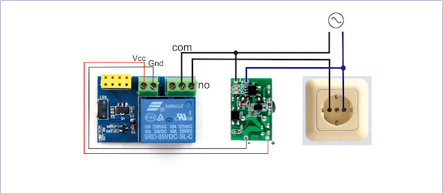 ESP01 Control Relay Module