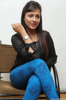 Madhu Shalini Hot Black dress Photoshoot Stills