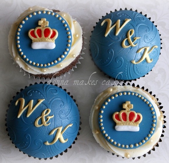 royal wedding cupcakes. Royal Wedding Watching Party