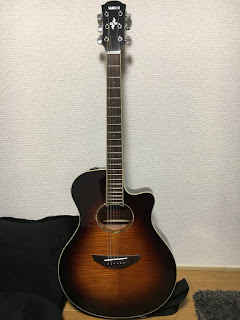 YAMAHA-APX600のエレアコ