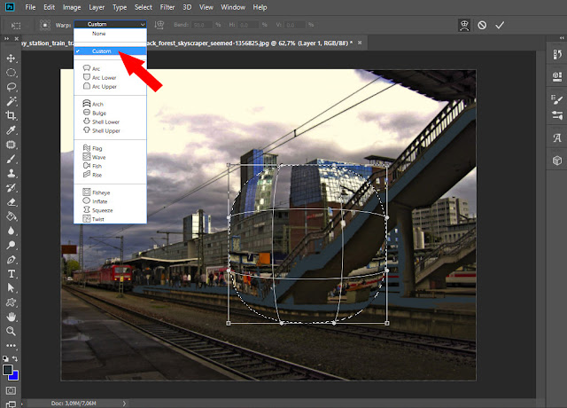 2 Cara Membuat Efek Fisheye / Gambar Cembung Di Photoshop CC Terbaru