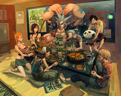 Gambar anime one piece keren