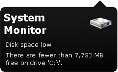 System Monitor Notification