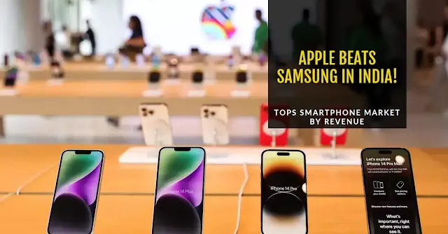 Apple Beats Samsung in India