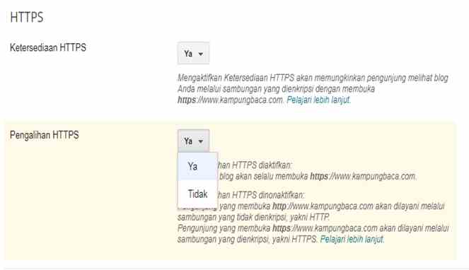 Cara Pasang HTTPS di Blogger Custom Domain Gratis