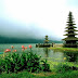 Lake Bedugul in Bali Indonesia