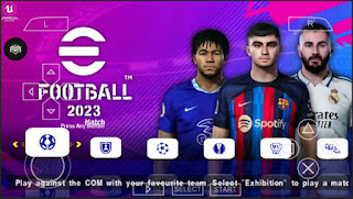 Download eFootball PES PPSSPP 2023 Camera PS5 Android Best Graphics HD New Kits And Transfer