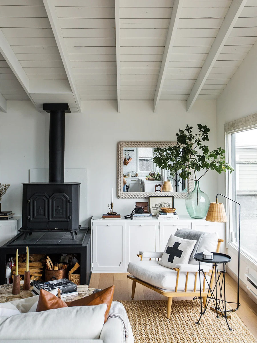 Stile cottage moderno per la casa al mare in California