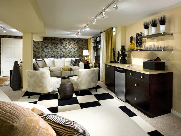 Modern Furniture Basements  Decorating  Ideas  2012 by 