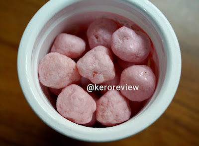 รีวิว ลอตเต้ ดิสนีย์ ข้าวพองเคลือบสตรอว์เบอร์รี่ (CR) Review Capuccio Disney Strawberry, Lotte Brand.