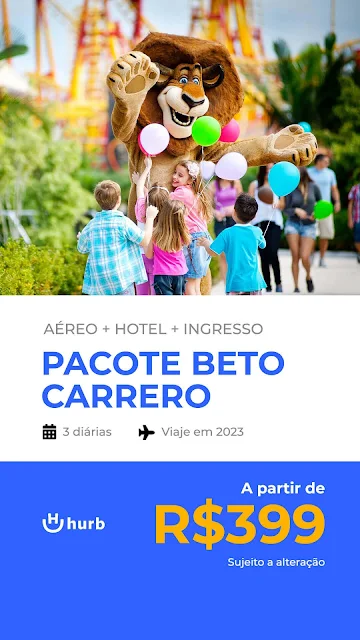 beto carreiro pacote em oferta