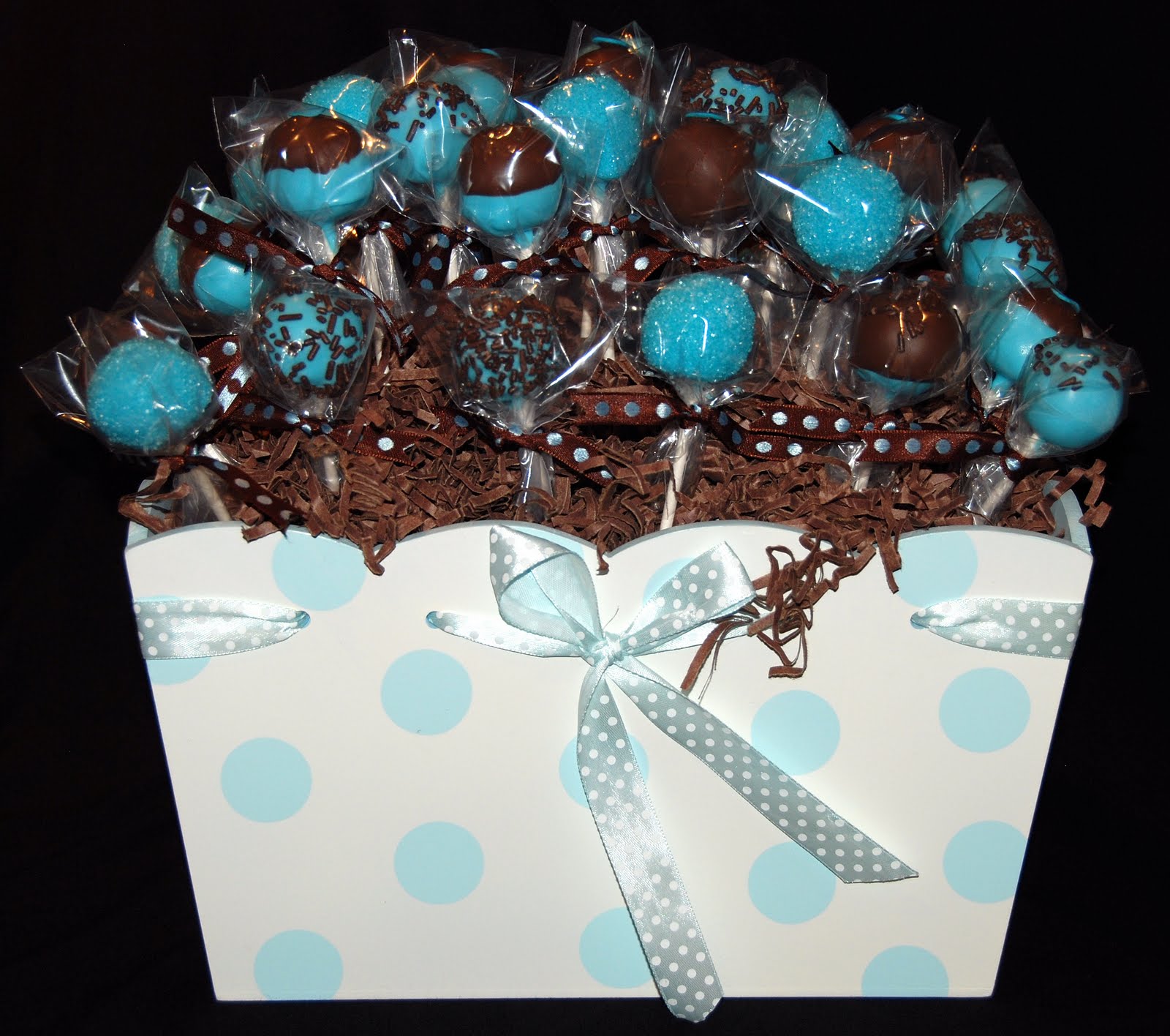 cake pops ideas for birthday My grandson, Jake, with is very first cake pop. He loved it!