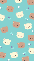 cute bear preppy wallpaper