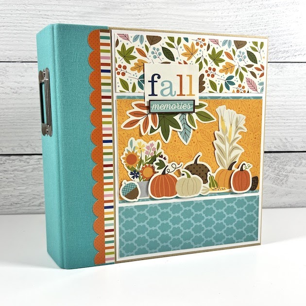  6x8 Two Ring Album - Forest Green