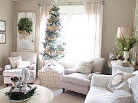 All White Living Room Decor