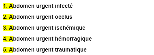 Place de la TDM dans la prise en charge des urgences abdominales