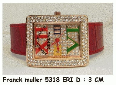 Jual Jam Tangan Online: FRANCK MULLER 5318 MERAH Terbaru