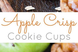 Apple Crisp Cookie Cups