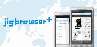 Nuevo y elegante navegador web para Android: jigbrowser+