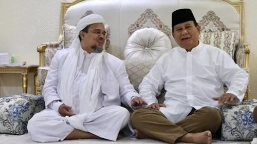 Prabowo Harus Balas Budi Baik Habib Rizieq Shihab saat Pilpres