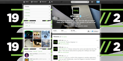 HTC UK Twitter Account Look