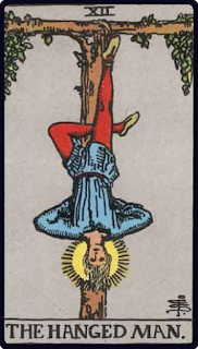 XII - The Hanged Man - Tarot Card from the Rider-Waite Deck