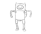 #14 Finn Coloring Page